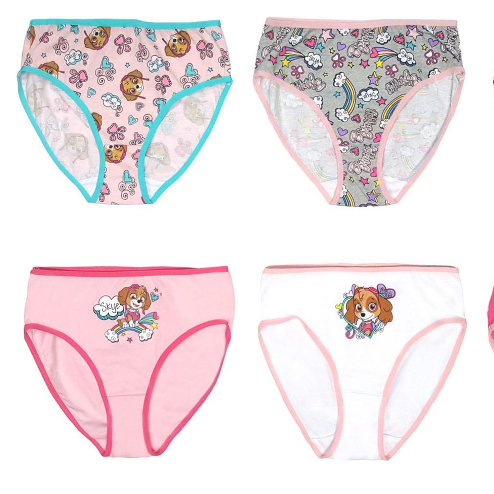 Paw Patrol Girl's 6-Pack Underwear